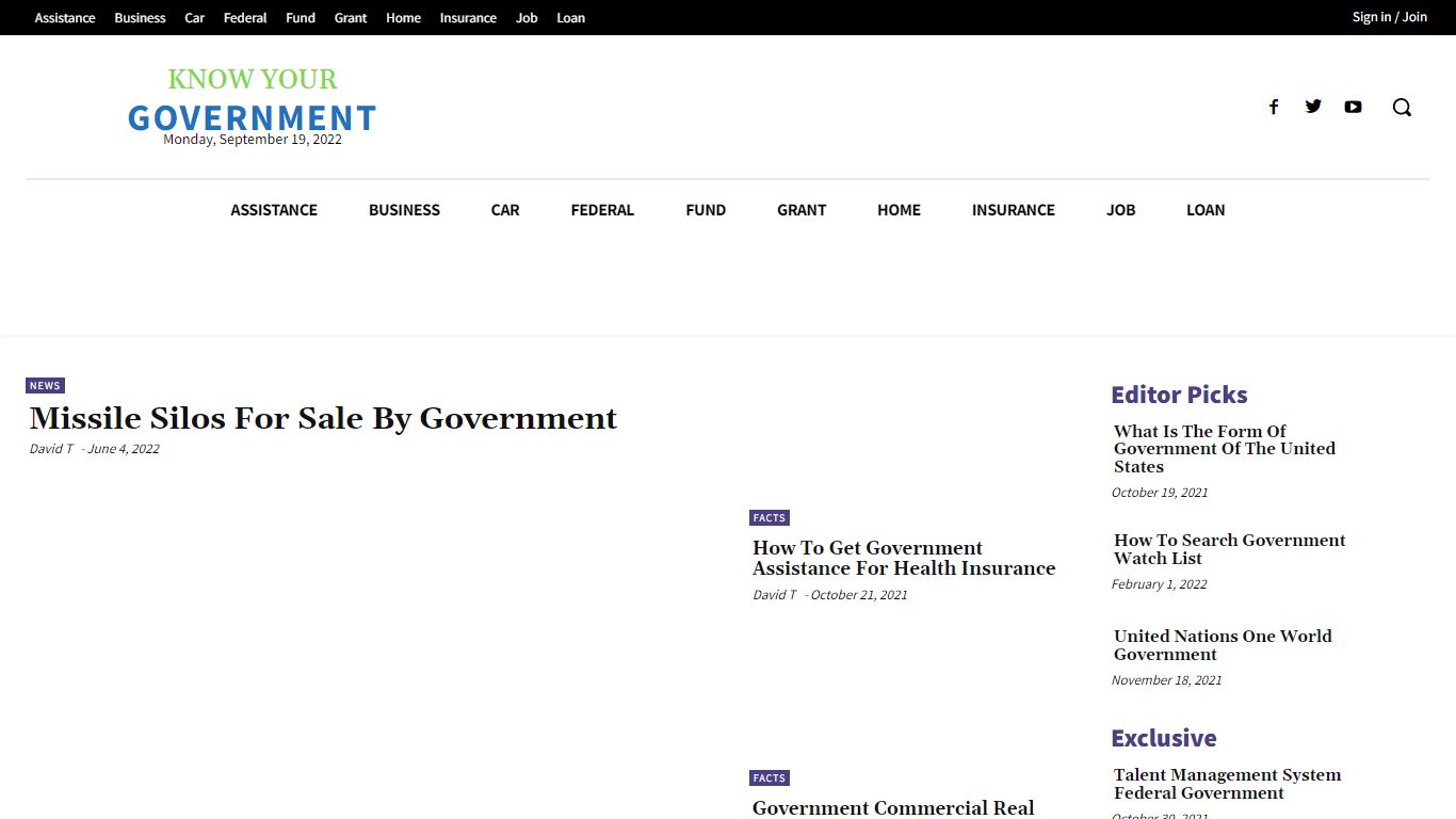 Government Public Records Database Free - KnowYourGovernment.net